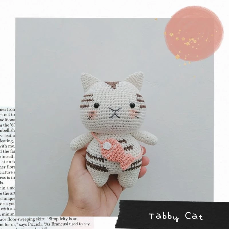 Tabby Cat Amigurumi
